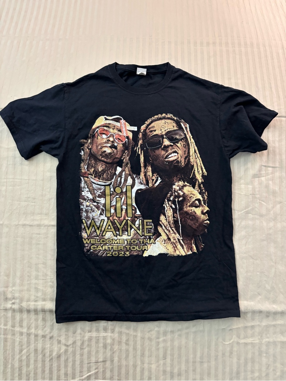 Lil Wayne Welcome To Tha Carter Tour 2023 T-Shirt Mens Size Small
